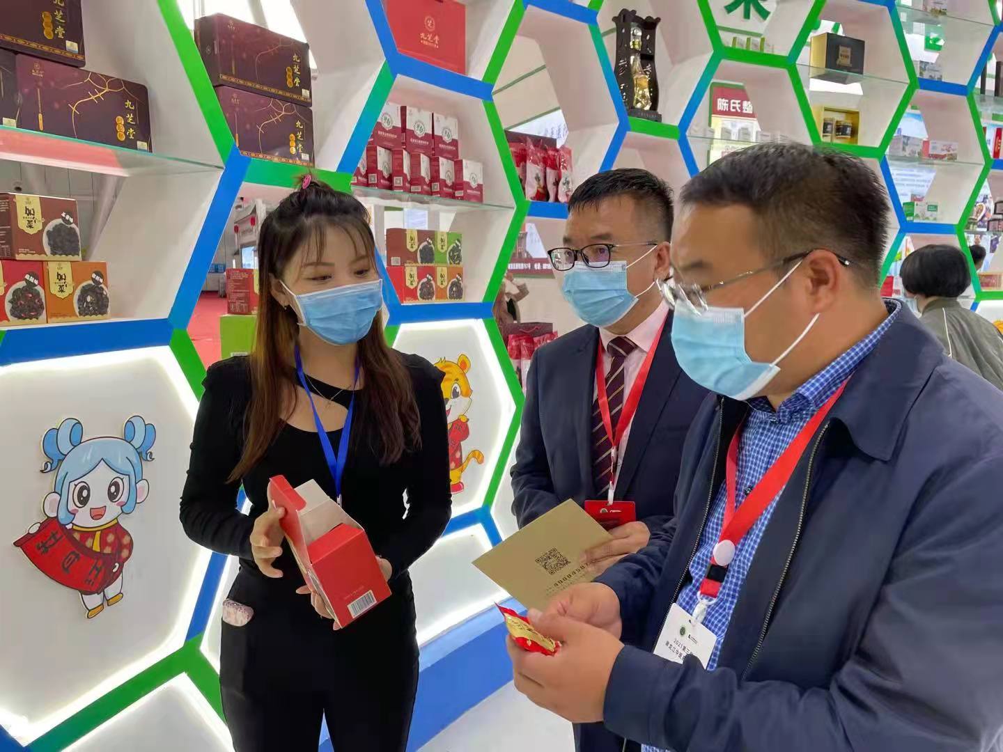 振兴龙江中医药 服务百姓大健康 ——拉斯维加斯3499进入网站集团产品悉数亮相2021第三届黑龙江省中医药博览会