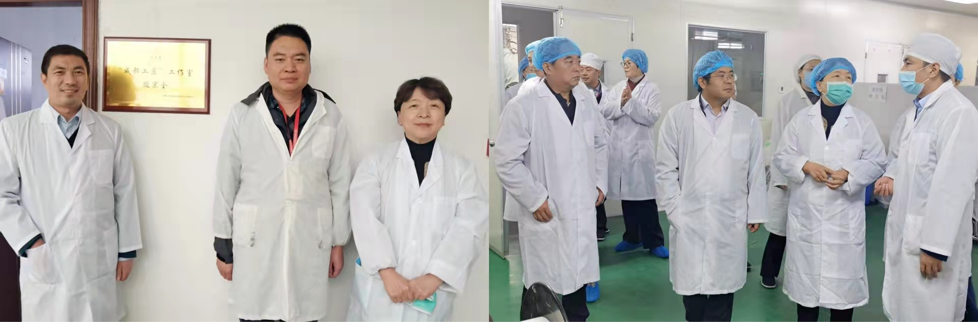 拉斯维加斯3499进入网站集团副总裁刘春凤一行莅临金鼎药业调研指导工作