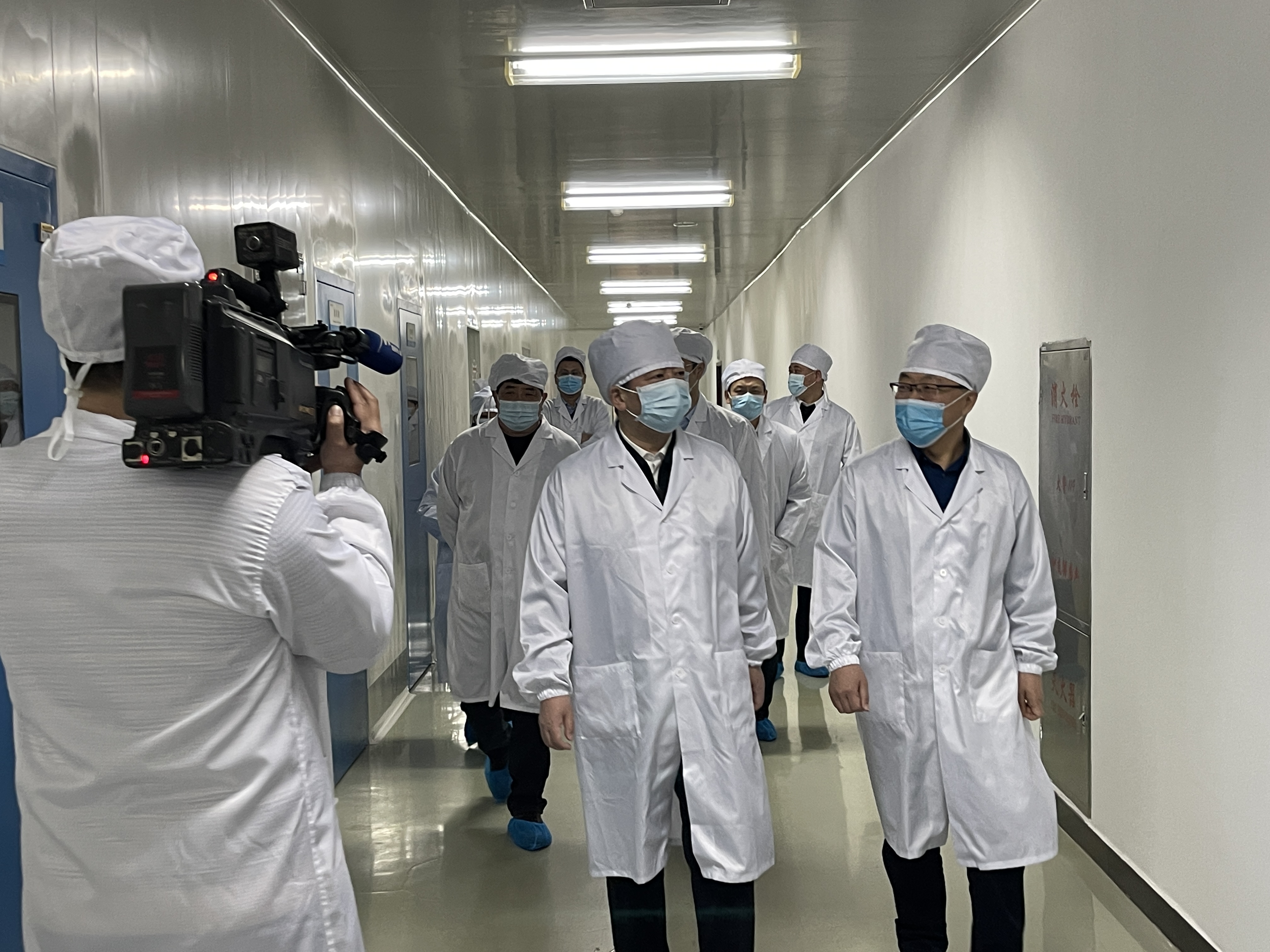 黑龙江省牡丹江市委副书记、市长张国军调研走访友搏药业