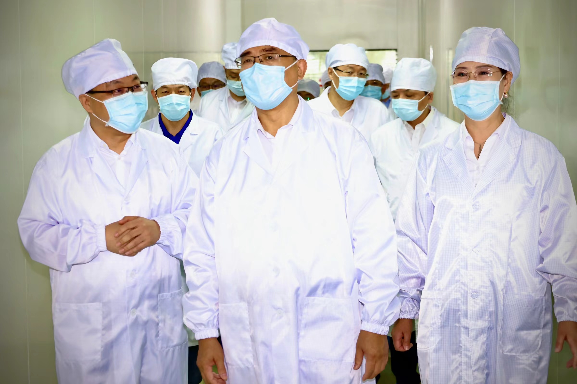 黑龙江省委书记、省人大常委会主任许勤调研走访友搏药业