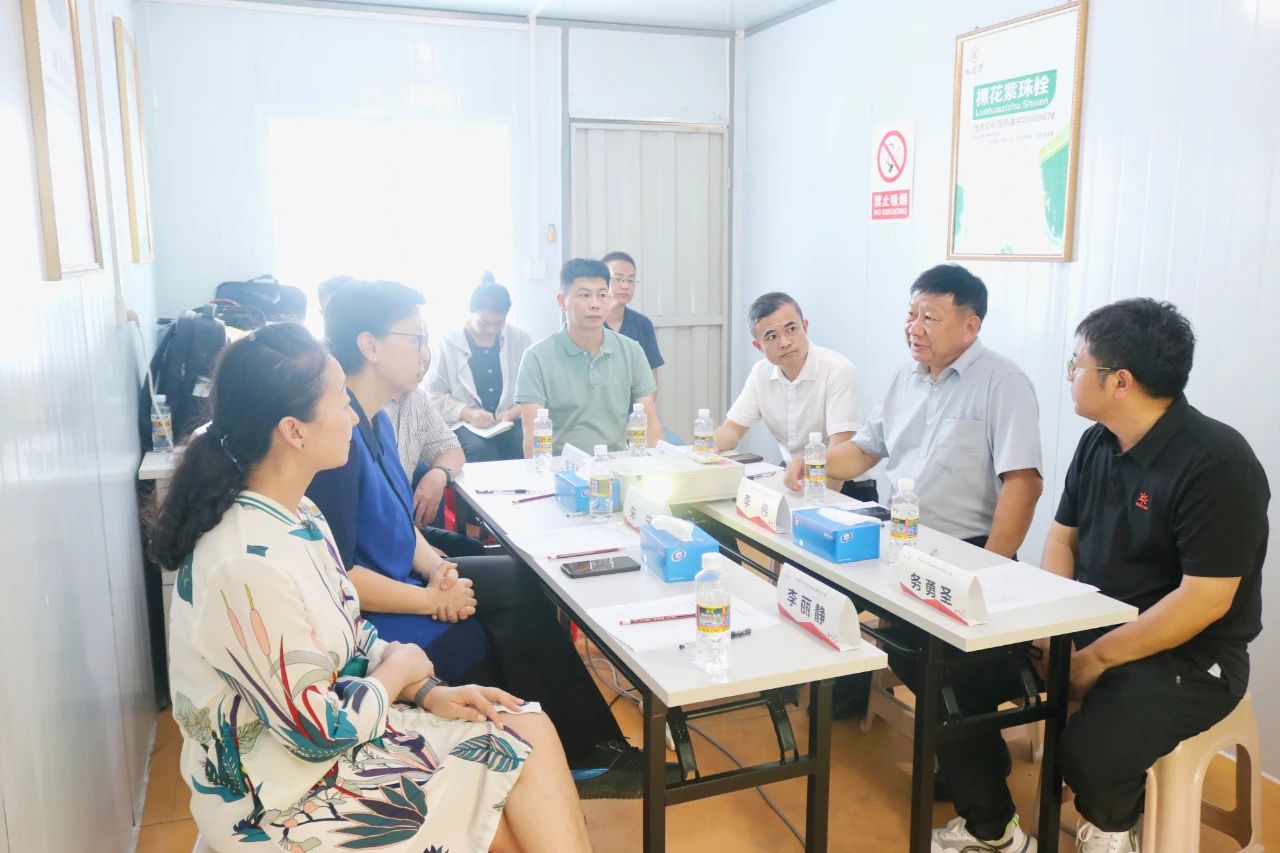 海南省药监局局长朱宁一行调研海南拉斯维加斯3499进入网站药业有限公司中药材种植基地